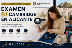 Preparación examen B1 Cambridge en Alicante - Springbok English Academy